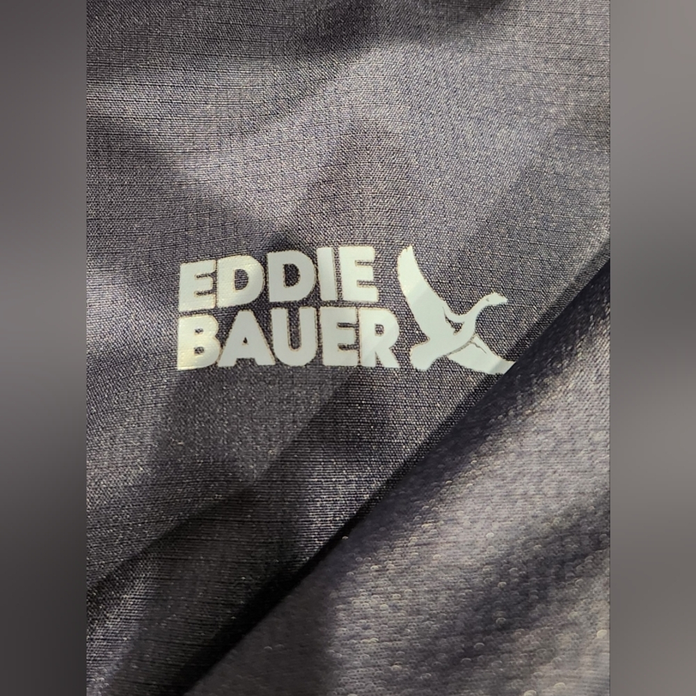 Eddie Bauer Boys Light Weight 3-in-1 Jacket Hooded Size 14/16 Light /Dark Blue - Picture 9 of 14